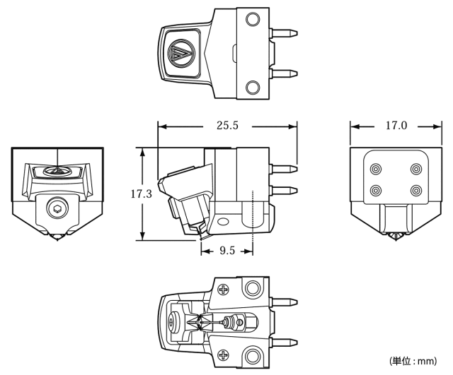 Audio-Technica オーディオテクニカ AT-ART1000X ダイレクトパワーステレオMCカートリッジ 日本製